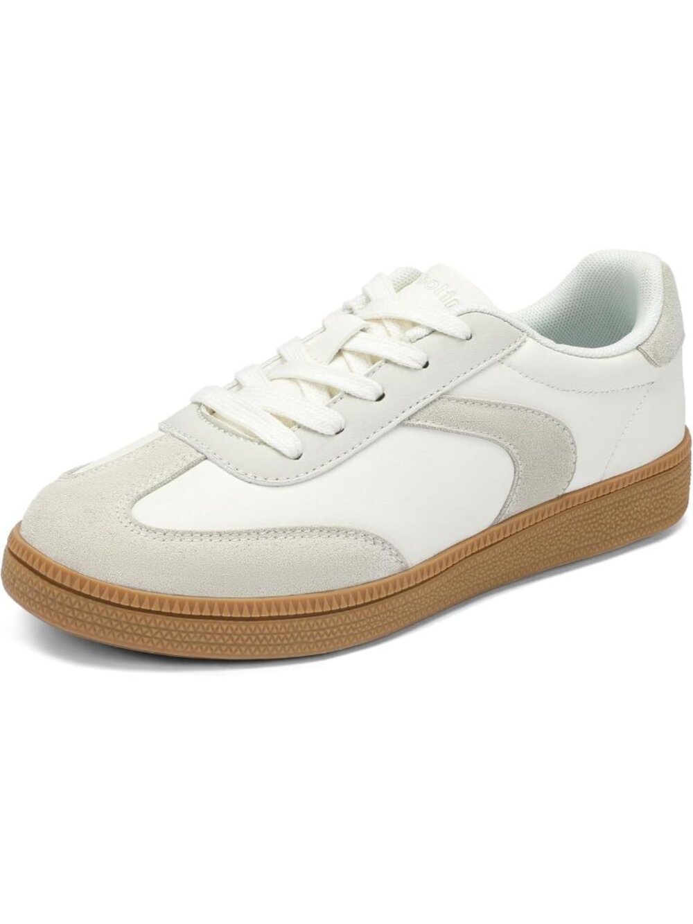 Trendy Women's Retro Sneakers with Gum Sole | Casual Tennis Shoes for Everyday